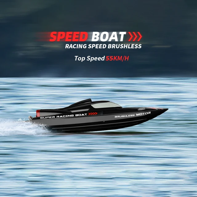 WLtoys WL916 WL915-A RC Boat 2.4Ghz 55KM/H Brushless High Speed Racing Boat Model Remote Control Speedboat Children RC Toys 1