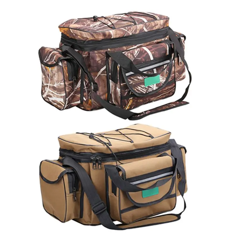 

Многофункциональная сумка через плечо, сумки-мессенджеры большой емкости, карманные сумки для рыболовных снастей