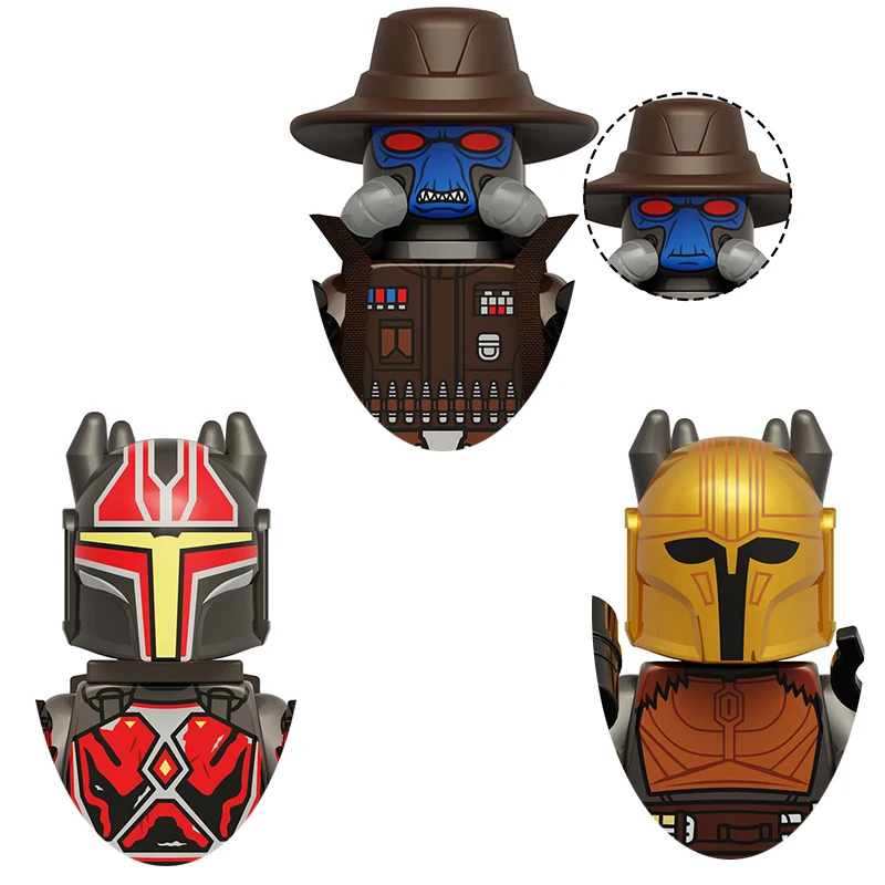 

HEROCROSS KT1074 KT1059 Star Wars Building Block Mini Robot Figure Toy Bricks Assembling Doll Building Blocks Birthday Present