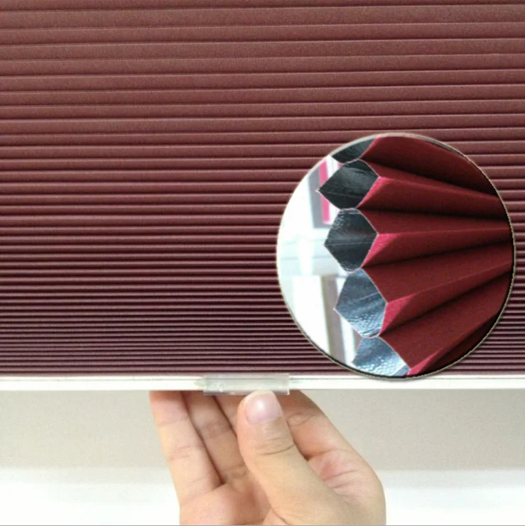 European Style Honeycomb Shade Curtains / Horizontal Blinds for Sun Room