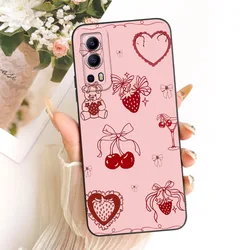 Floral TPU Soft Silicone Shockproof Bumper Case - New Fashion Design - Vivo Y72 5G (TYhei2291)
