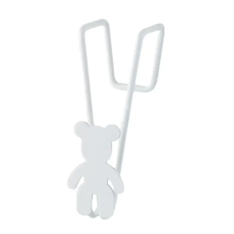 Over The Door Hooks Cute Bear Flamingo Hanger Clothes Towel Storage Holder Bathroom Organizer Rack Clothes Coat Hat Hanger