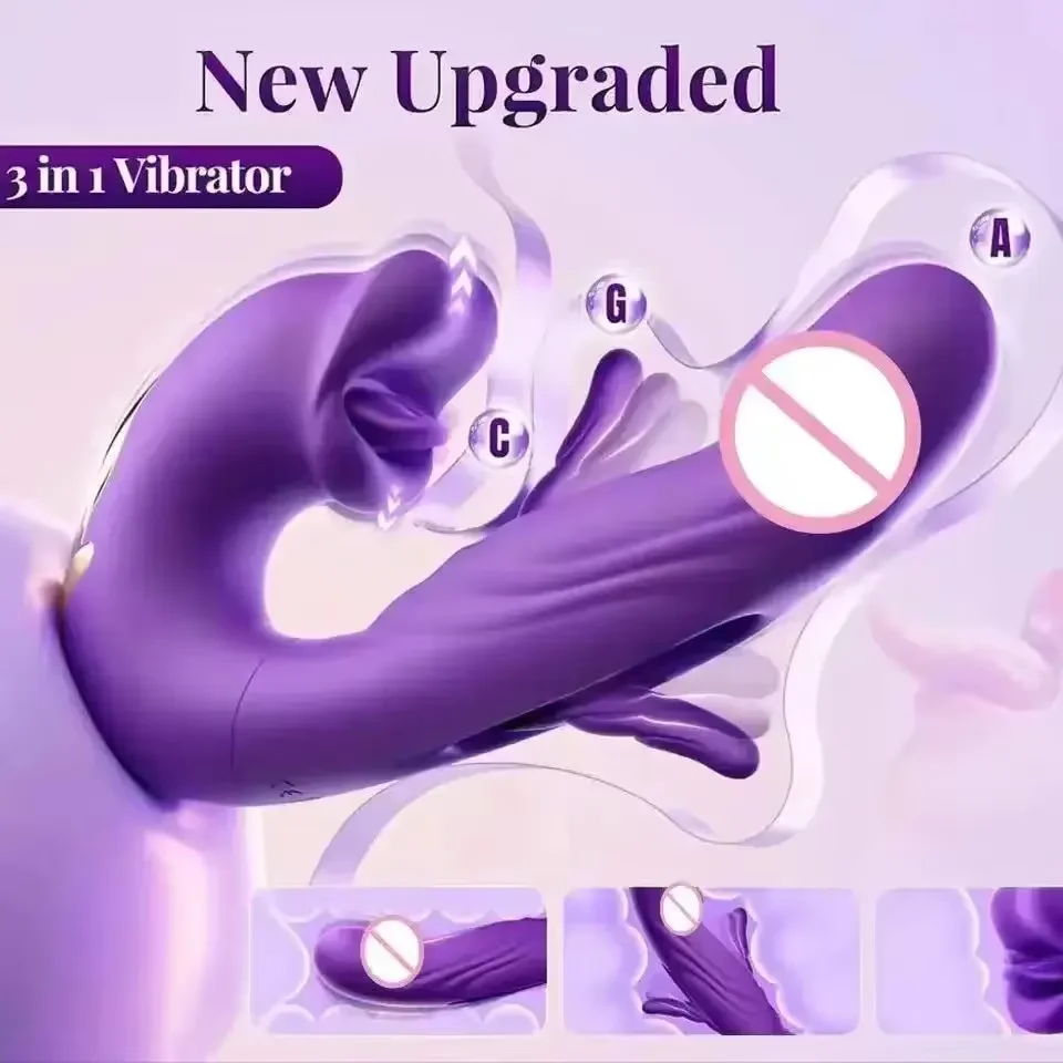 Powerful Rabbit Vibrator For Clitoral Stimulation & G-spot Pleasure_voghion.com