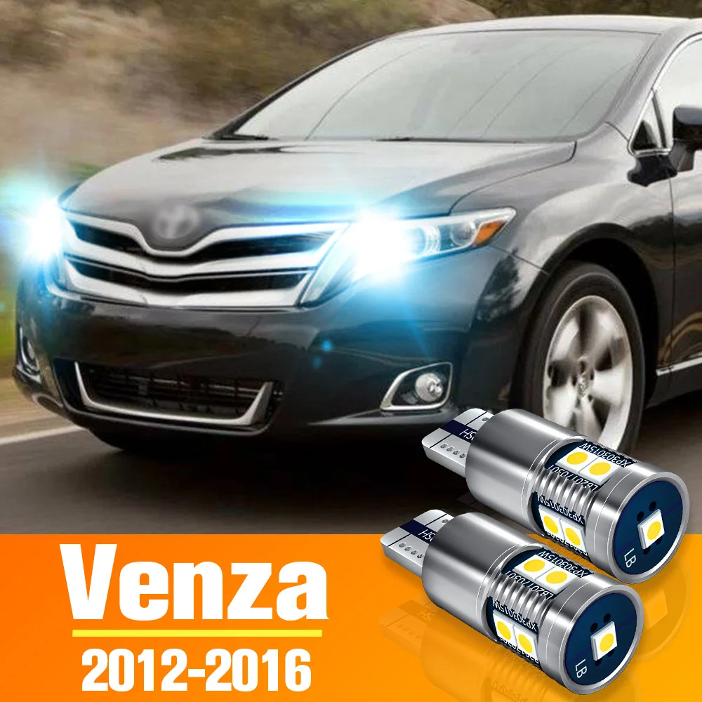 

2pcs LED Parking Light Clearance Bulb Accessories For Toyota Venza 2012-2016 2013 2014 2015