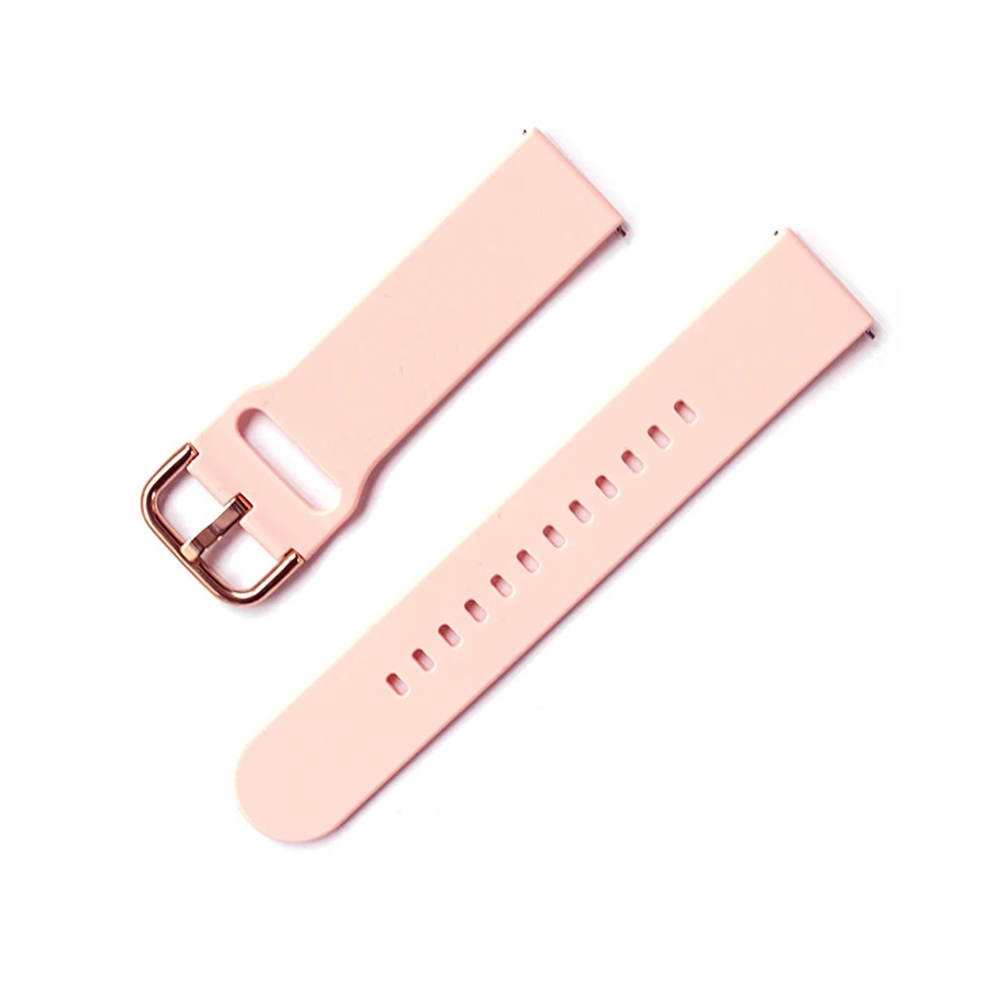 Silicone Watch Band - Versatile Replacement Strap Bracelet in Multiple Sizes and Colors