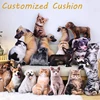 DIY Personalized Photo Custom Pillow 3D-Printed Pet Dog Cat Cushion Cartoon Animal Pillow Sofa Bed Decors Unique Birthday Gifts 1