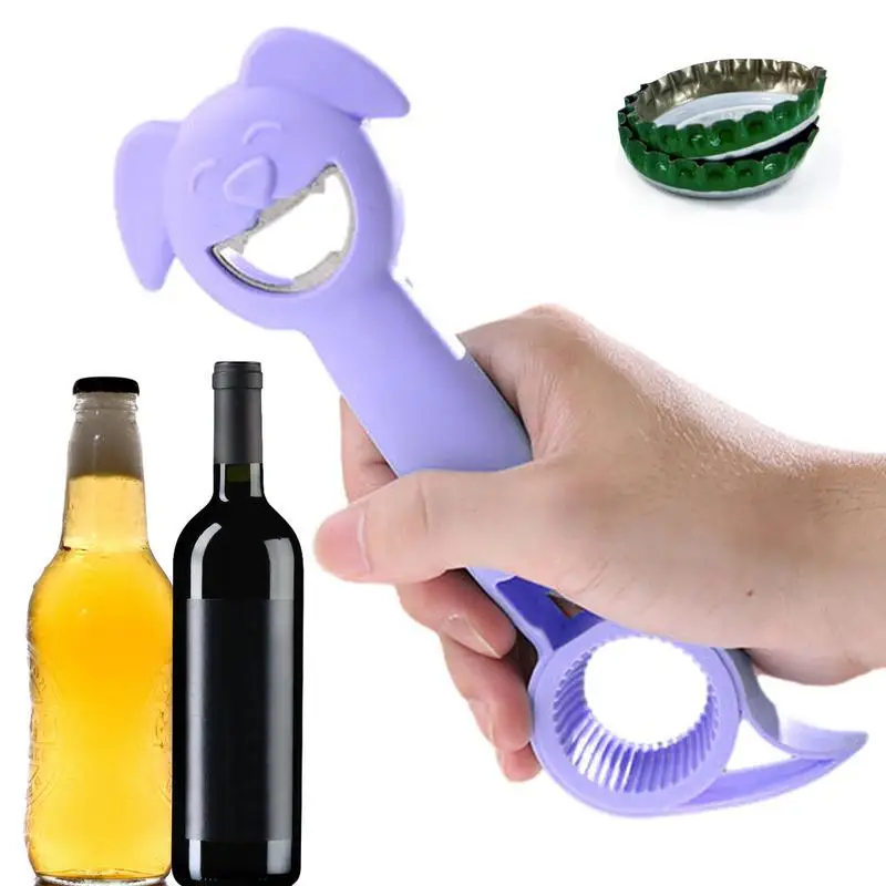 NonSlip Bottle Opener For Seniors Multifunctional Can Opener Kitchen
