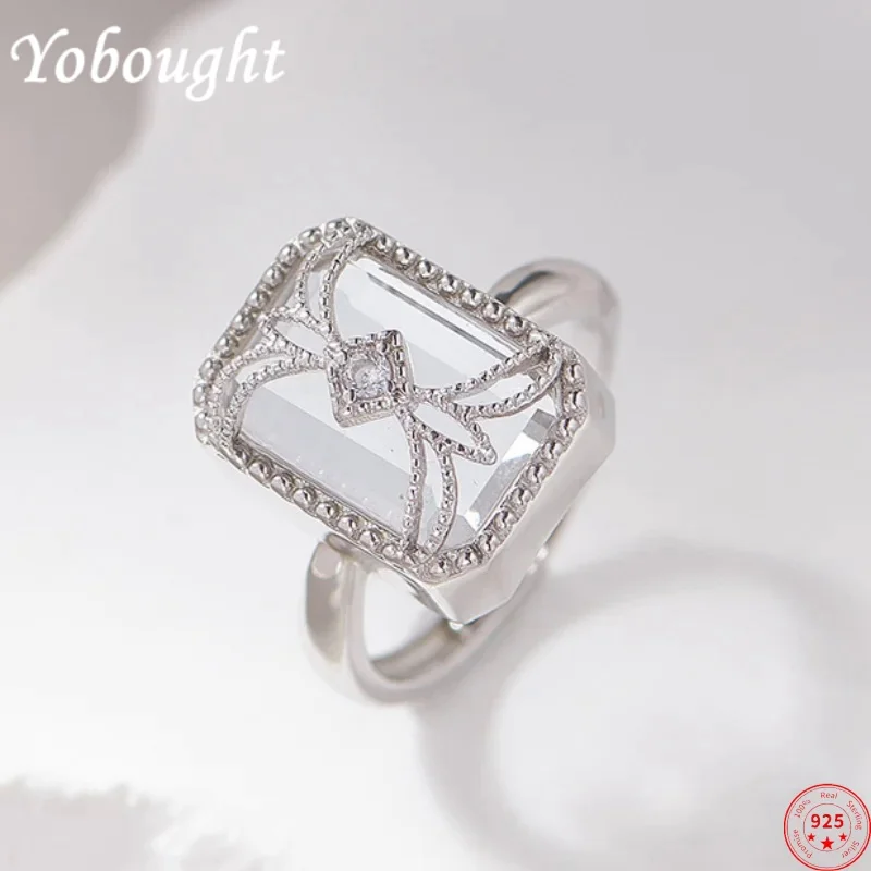 

Женские и мужские кольца из серебра 925 пробы с белыми кристаллами