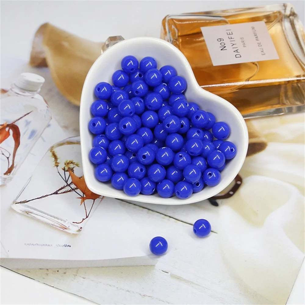 Round Shape Real Color Beads for DIY Crafting and Hand-Soldering