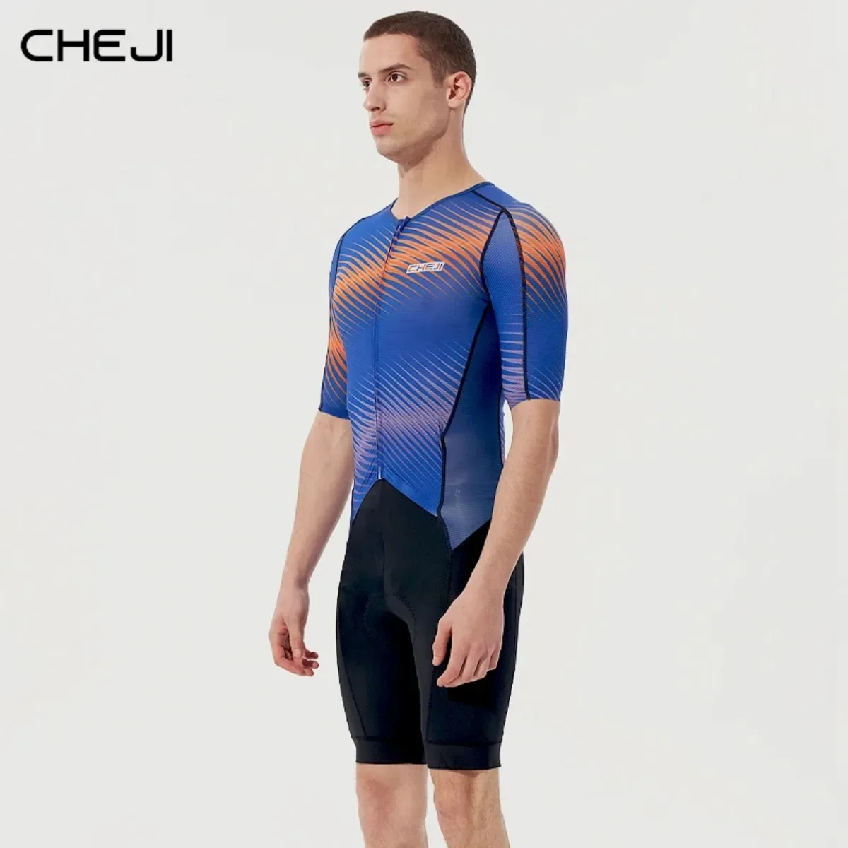 Cheji Men's Riding Tights Jumpsuit Cycling Clothing Quick Drying High Quality Jersey Summer Cycling Pants Equipment Sports New cycling tights