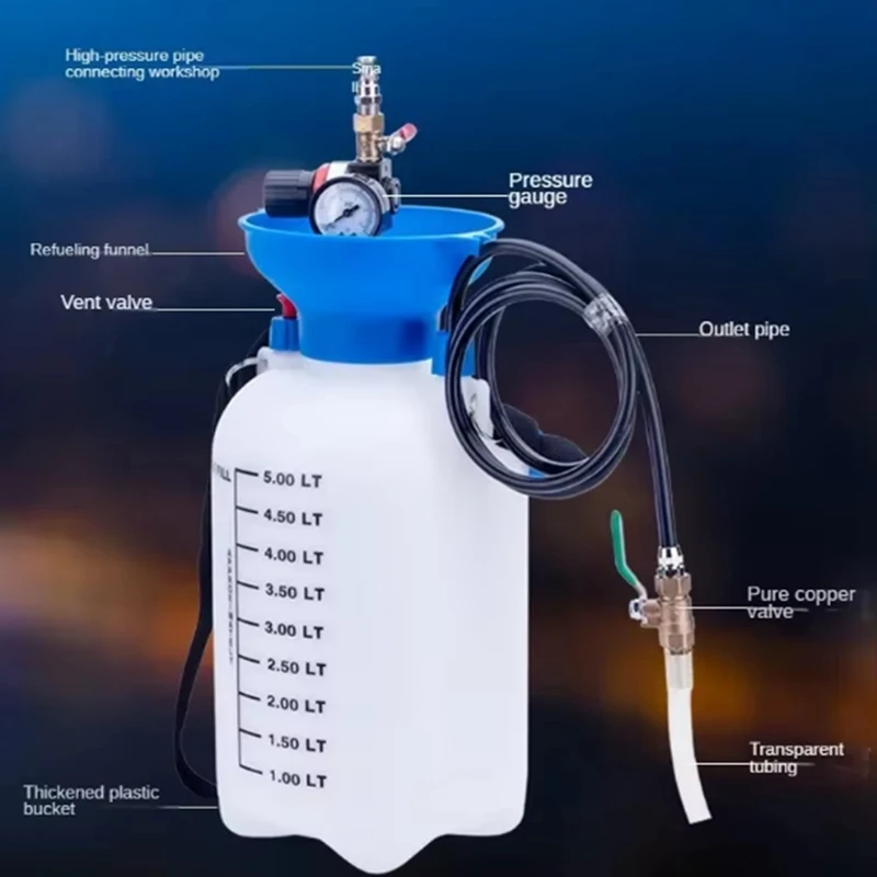 A73P-5L Car Oil Pumps ATF Filling Tools Transmission Oil Fillers Pneumatic Extractors And Dispensers Gear Filling Tanks