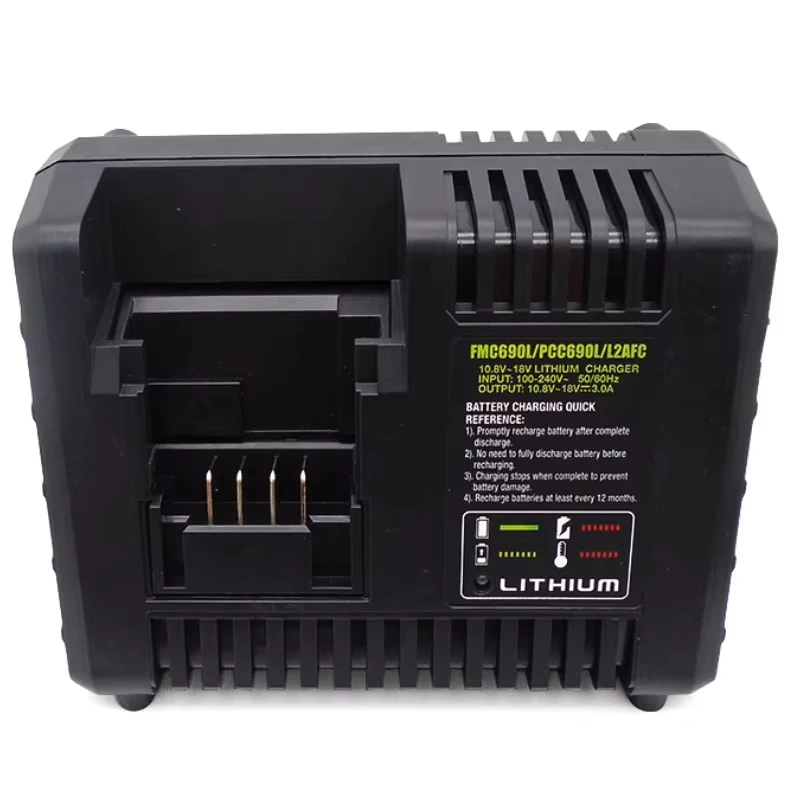 Lithium Battery Charger For Black Decker For Porter Cable For Stanley 10.8V 14.4