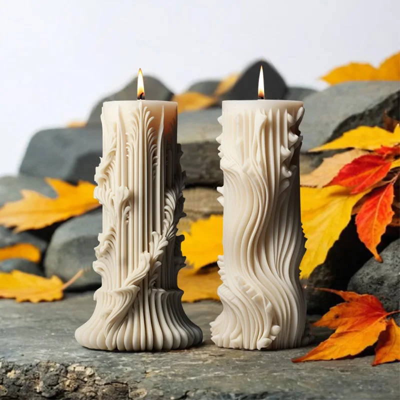 Minimalist Cylinder Candle Mold 4