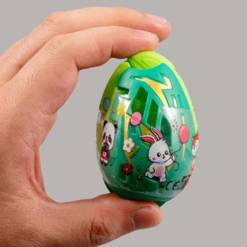 6PCS Deformed Dinosaur Egg Toys Mini Claw Machine Accessories Kids Gashapon Balls Prizes DIY Doll Vending Twisted Egg Machines 4