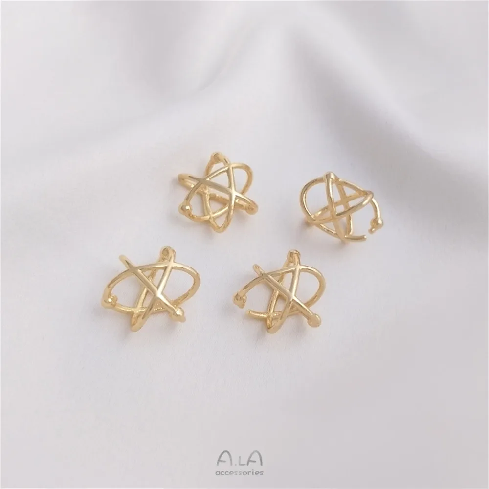 14K Золотая сумка может держать