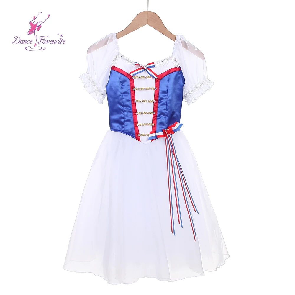 

Балетные танцевальные сувениры B24050, профессиональные ярко-синие балетные тусы для пламени Парижа