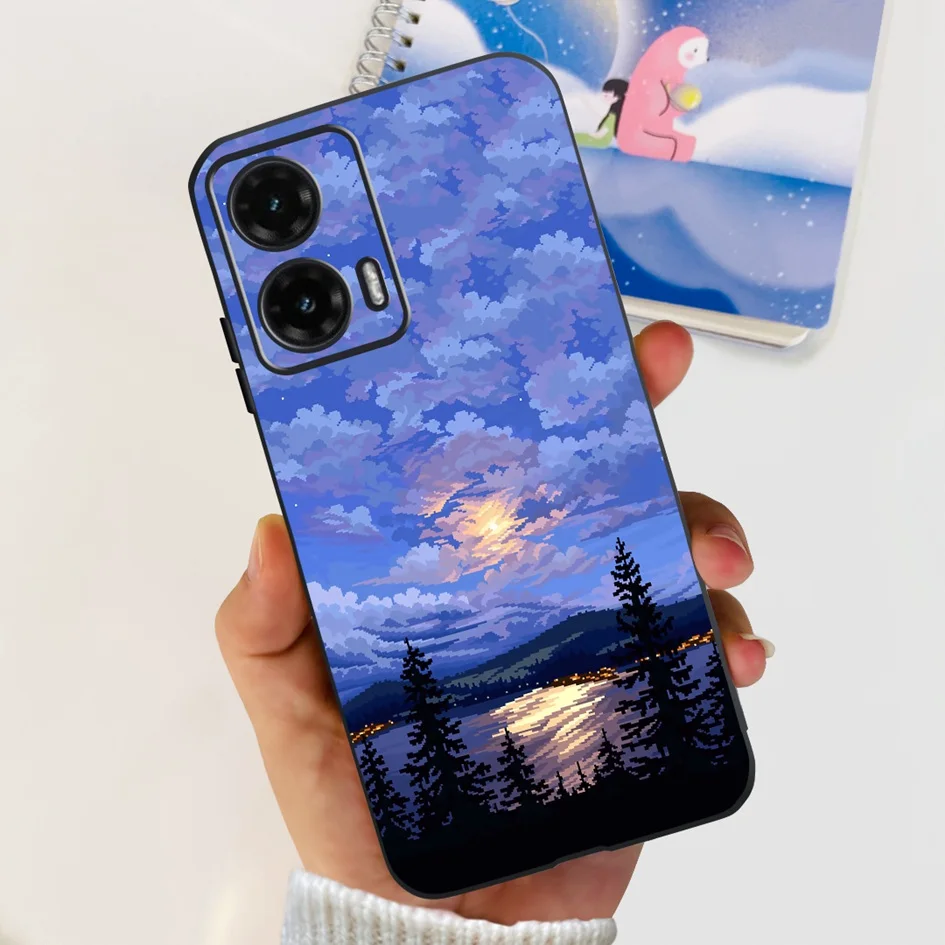 Cute Cartoon Cat Butterfly Soft Silicone Bumper Protective Phone Case