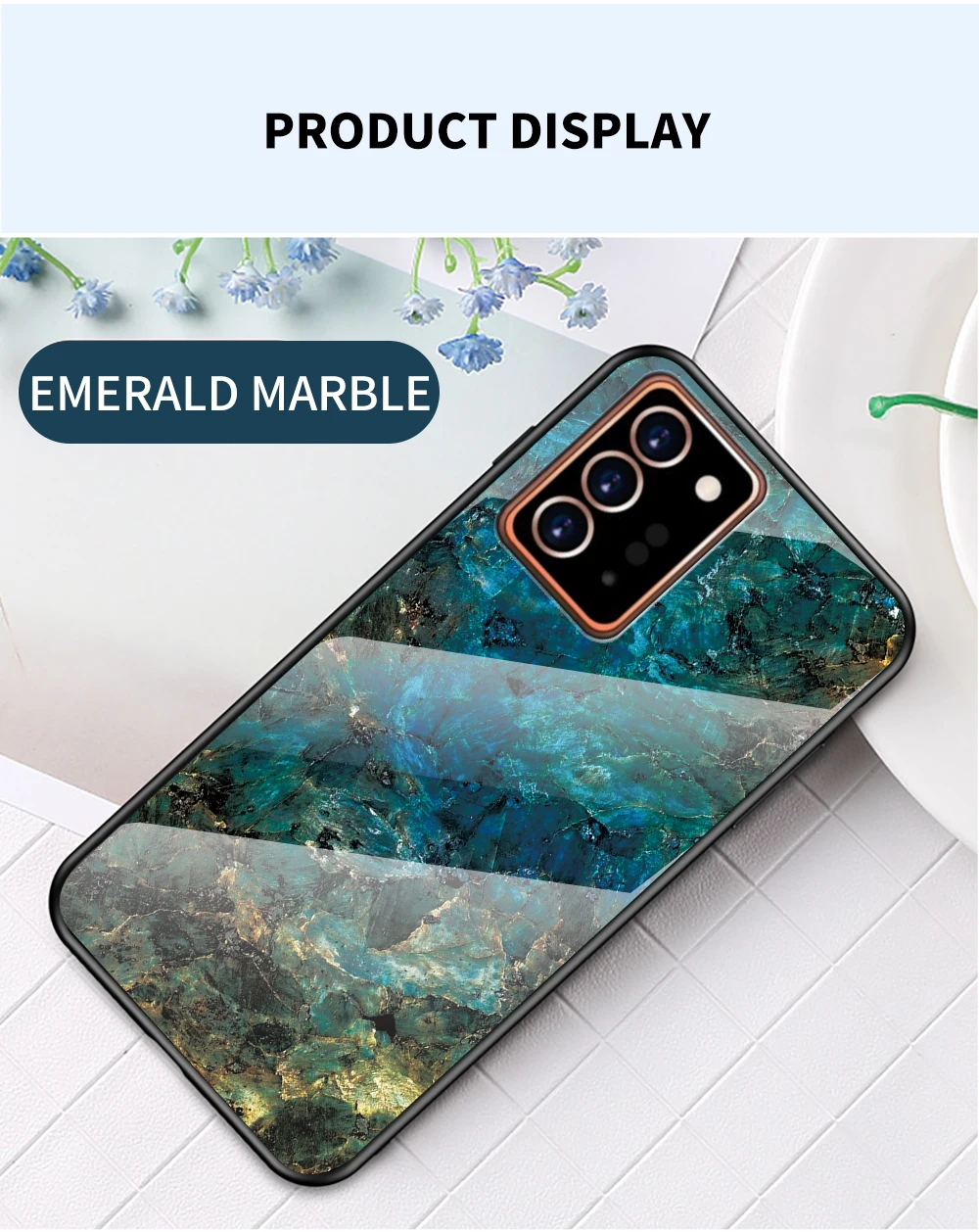 Note20 10 Lite ovitek DECLAREYAO iz trdega stekla Coque za Samsung Galaxy Note 20 Ultra 10 Plus ovitek, silikonski tanek temper_voghion.com