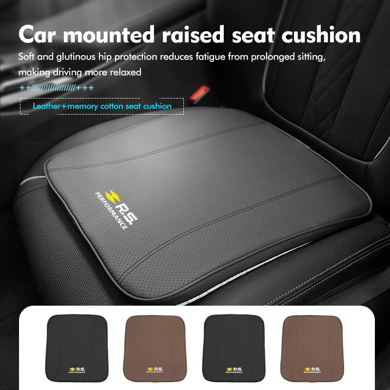 Cuscino Del Sedile Dell'Auto Tappetino Per Aumentare L'Altezza Tappetino Traspirante Per Renaul Rs Kadjar Captur Clio Megane 2 3 4 Rs Koleos Logan