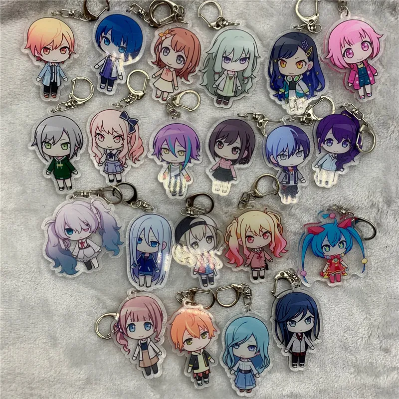 Porte-clés En Peluche - Project Sekai Colorful Stage ft. Hatsune Miku x Sanrio - Little Twin Stars x Len - Sega - 15cm main image 0