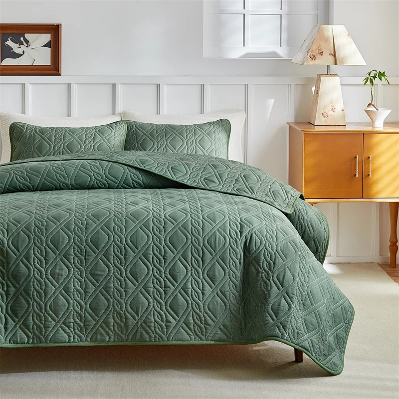 diamond grid green