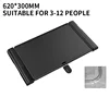 Large Electric Grill Barbecue Household Smokeless Electric Pan Non-stick Grill Pan Grilled Fish Grill Electric 1500W 5