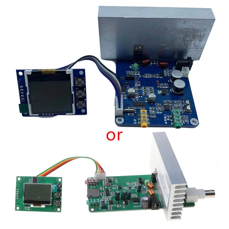 

15W LCD Displsy FM Transmitter Radio Station PLL Stereo Digital Frequency Kits