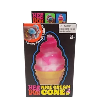 New Schylling Needoh Ice Cream Sensory Toy, Squeeze Stress Relief Blocks, Stress Reduction, Puzzle Solving Emotional Regulation 2
