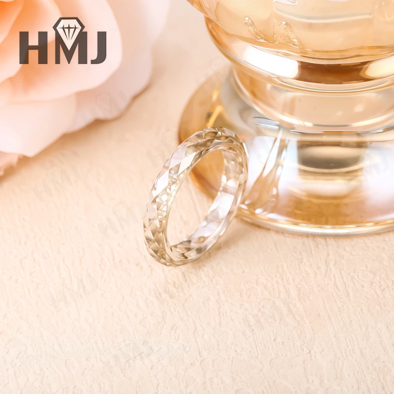 Rubin-Daumenring, voller Moissanit, grün, champagnerfarben, weiß, schwarz, schlichter Ring, Jubiläumsgeschenk mit Zertifikat, kostenlose Halskette – Detail 21