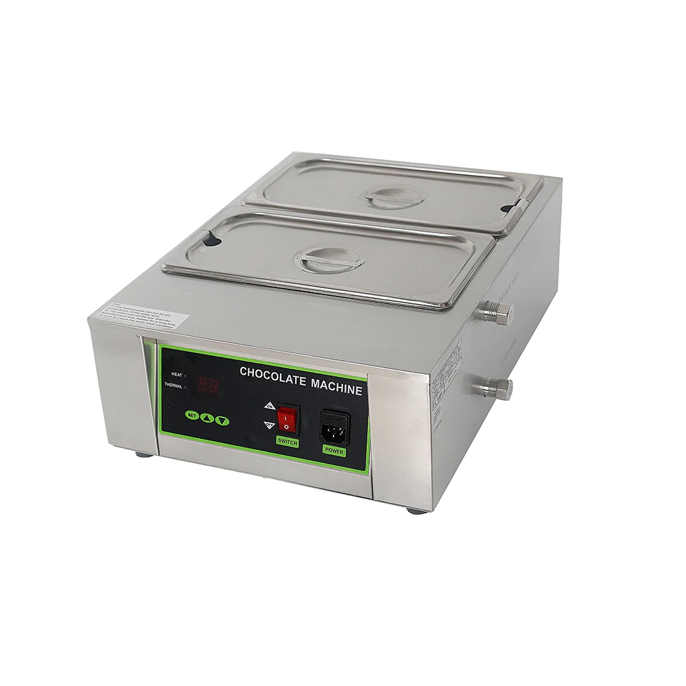ITOP 1/2/4 Lattice Electric Chocolate Melting Machine Digital Display Chocolate Melting Furnace Tempering Machine Heating Stove 2