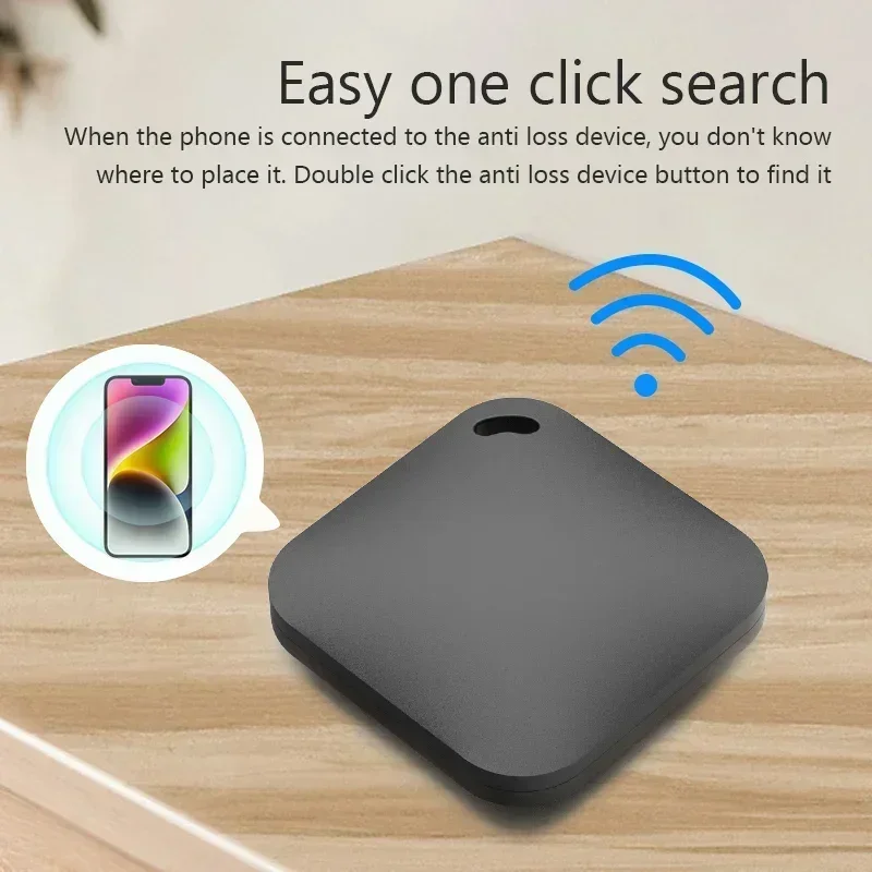 

with Find My APP Anti Smart Bluetooth GPS Tracker Works for Iphone Replacement Locator MFI Rated Lose Reminder Device