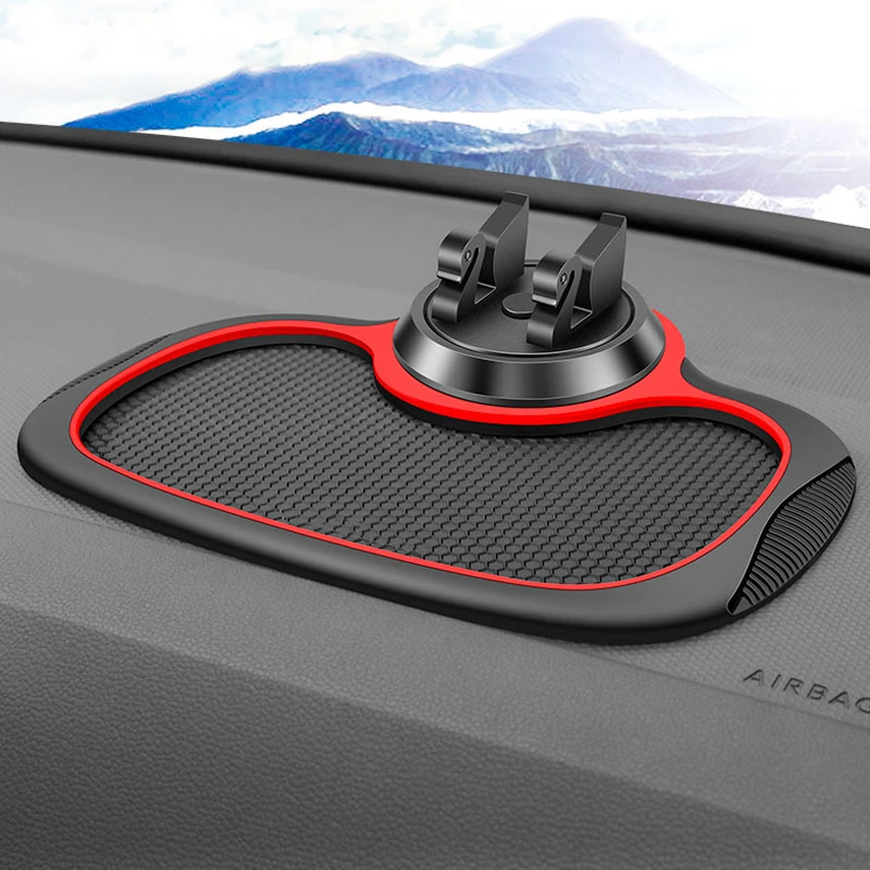 Car Non Slip Mat Multi-Functional Anti-Slip Phone Holder Silicone
