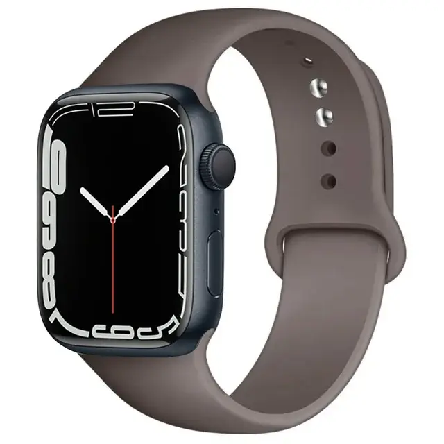 Silicone Band For Apple Watch straps 49mm 40mm 44 mm 45mm 46mm 42mm 41mm 38mm sports bracelet iWatch series 10 9 8 3 SE ultra 2 - Image 38