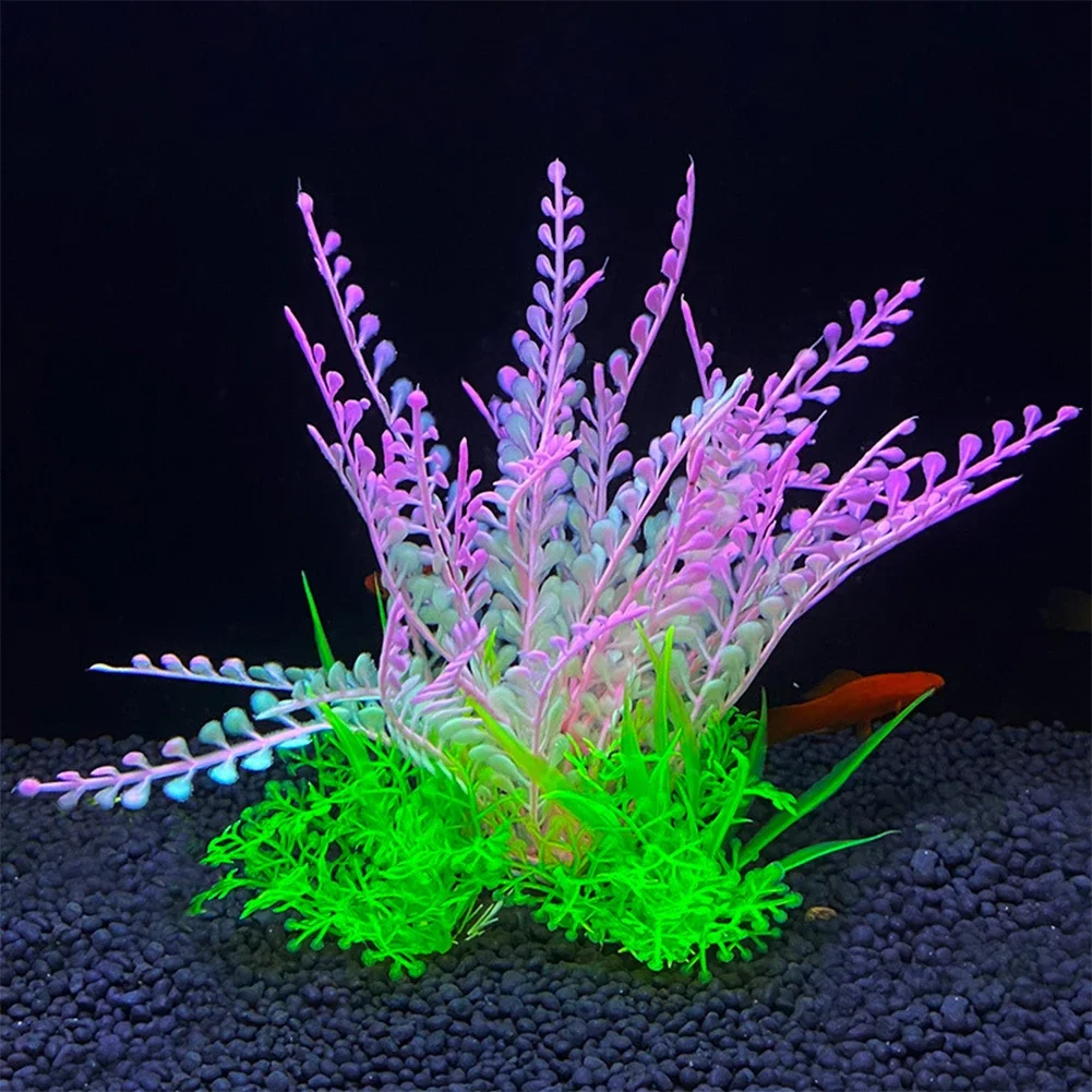 Simulation Artificial Plants Aquarium Decor Grass Water Weeds Ornament Plant Fish Tank Aquarium Grass Decoration Accessories