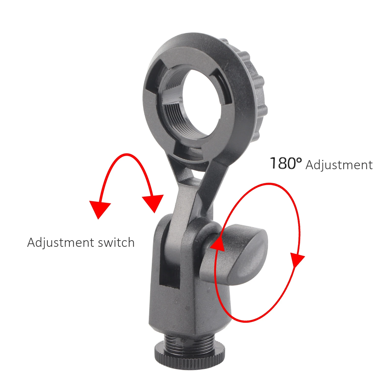 Portable Microphone Shock Mount Holder Anti Vibration Mount Adapter Socket Studio Recording Microphone Shockproof Bracket microphone accessories mic stand adapter