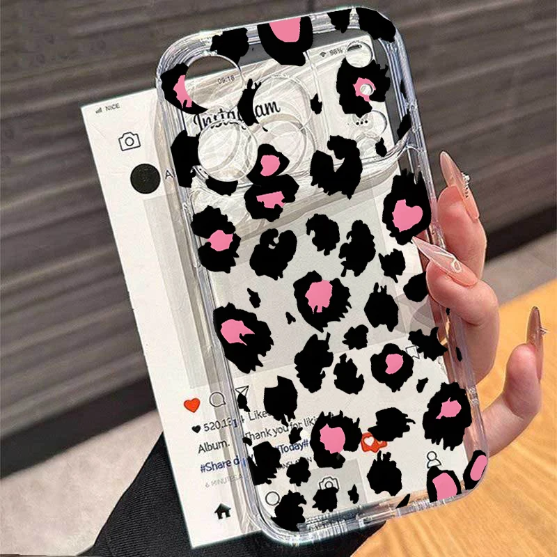 Stylish Leopard Print Phone Case