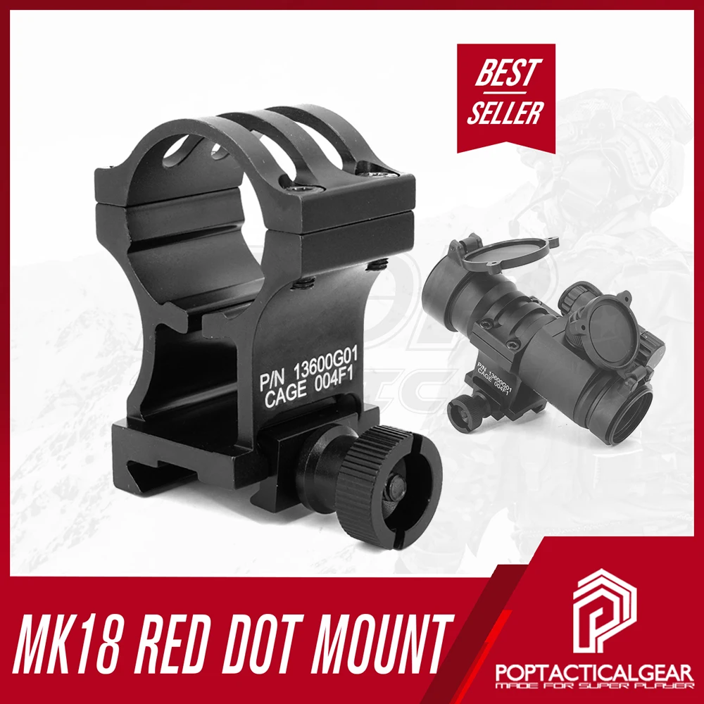 MK18 Mount 30mm Ring Diameter for M2/M3 Red Dot Sight Picatinny Adapter Tactical Scope Base Ar15 Accessories