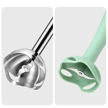 Immersion Hand Stick Blender Electric Food Vegetable Grinder Handheld Stick Mixer for Smoothies Sauces Baby Food Soups 1
