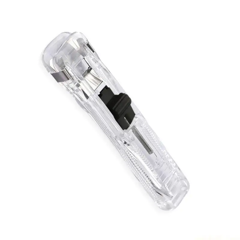 휴대용 파일 클립 클램프 디스펜서 40-50매 용량, 재사용 가능한 종이 클램프