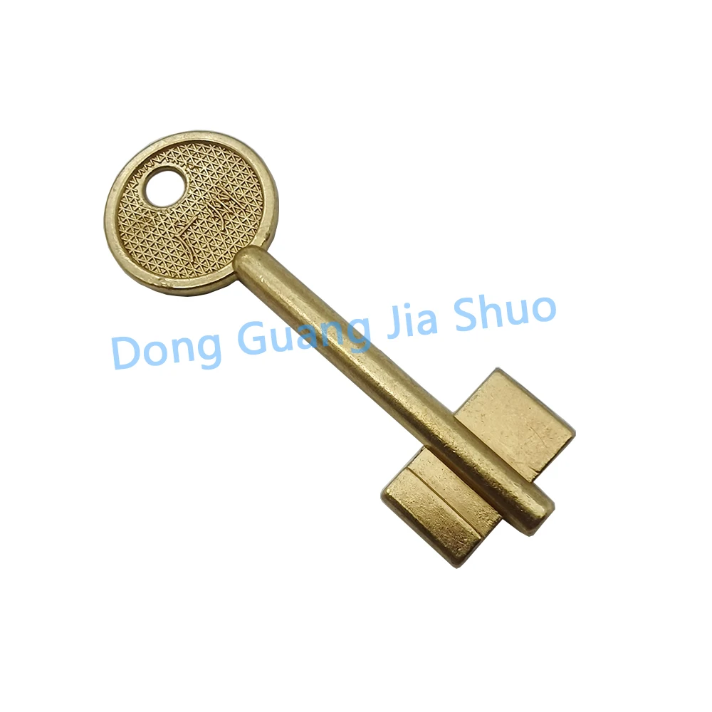 Key Embryo of Irregular Safe JS 2363 New Double Flagpole Key BRASS Blanks for Locksmith