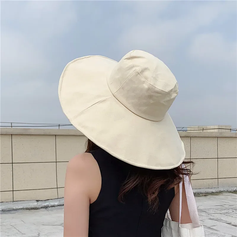 Japanese Sunshade: Women's Spring/Summer Oversized Foldable Sunscreen Hat