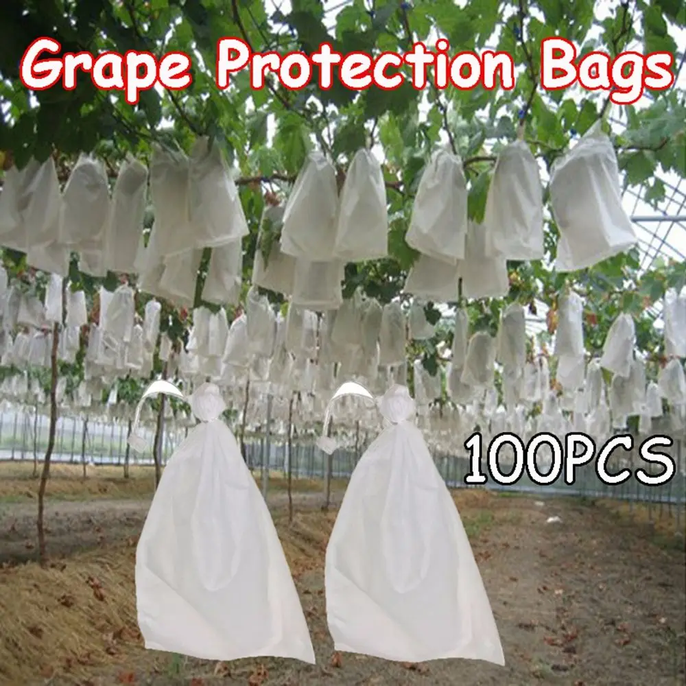 

Agricultural Pest Control Waterproof Mosquitoes Against Insect Mesh Bag Grape Protection Bags Garden Supplies Protect Pouch