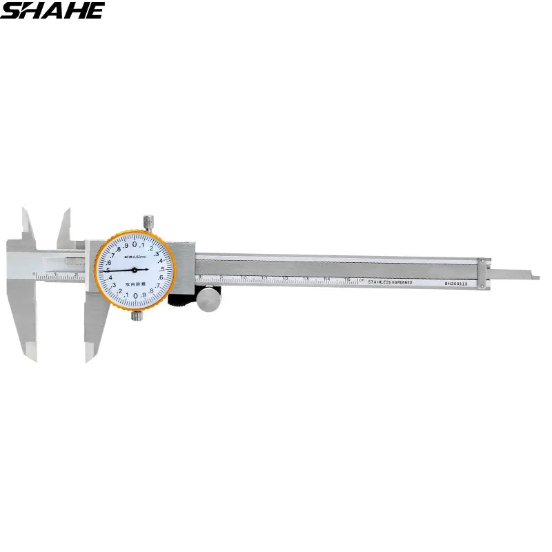Stainless Steel Dial Caliper Vernier Gauge Micrometer Measure 0-6-inch 