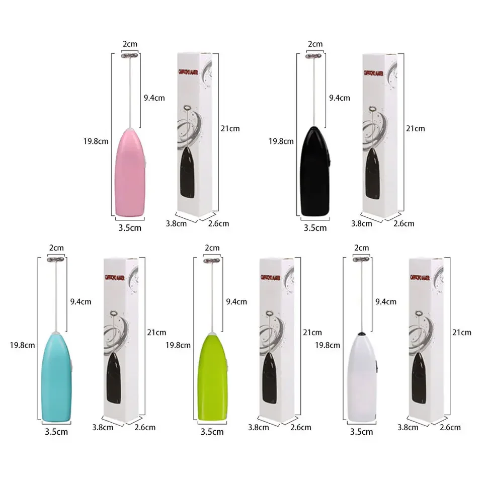Electric Egg Beater Milk Drink Coffee Whisk Stirrer Mini Milk Frother Mixer Electric Home Kitchen Egg Beater for Kitchen Tools