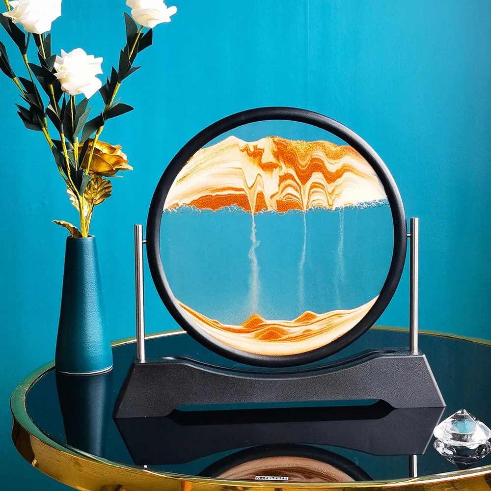 Sandscape Moving Sand Art Hourglass Decoration Art Sand Decoration