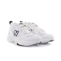 New Balance NB 608 V1 Chaussures décontractées basses confortables d'inspiration rétro à bout rond pour femme en blanc WX608WT(B) 3