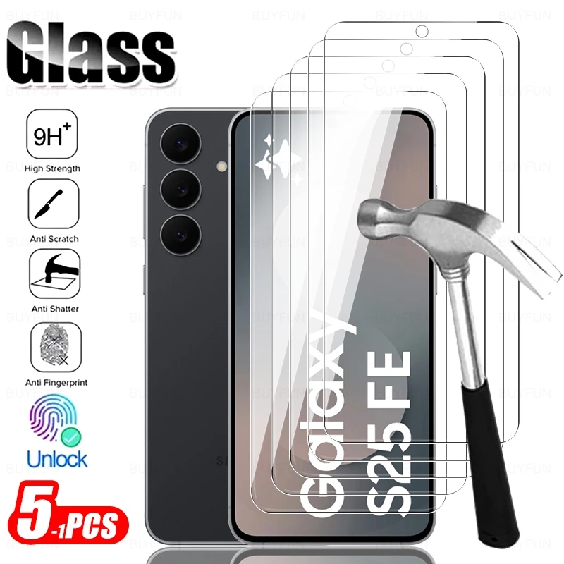 Premium 9H Tempered Glass Screen Protector - Explosion-Proof HD Film (5-Pack)