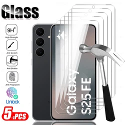Premium 9H Tempered Glass Screen Protector - Explosion - Proof HD Film (5 - Pack) - 5Pieces (Transparent)