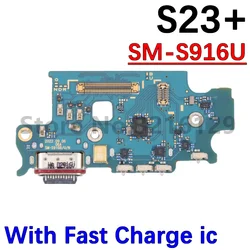 USB Port Charging Board Dock Connector Charger with Motherboard Flex Cable (S23 plus S916U)