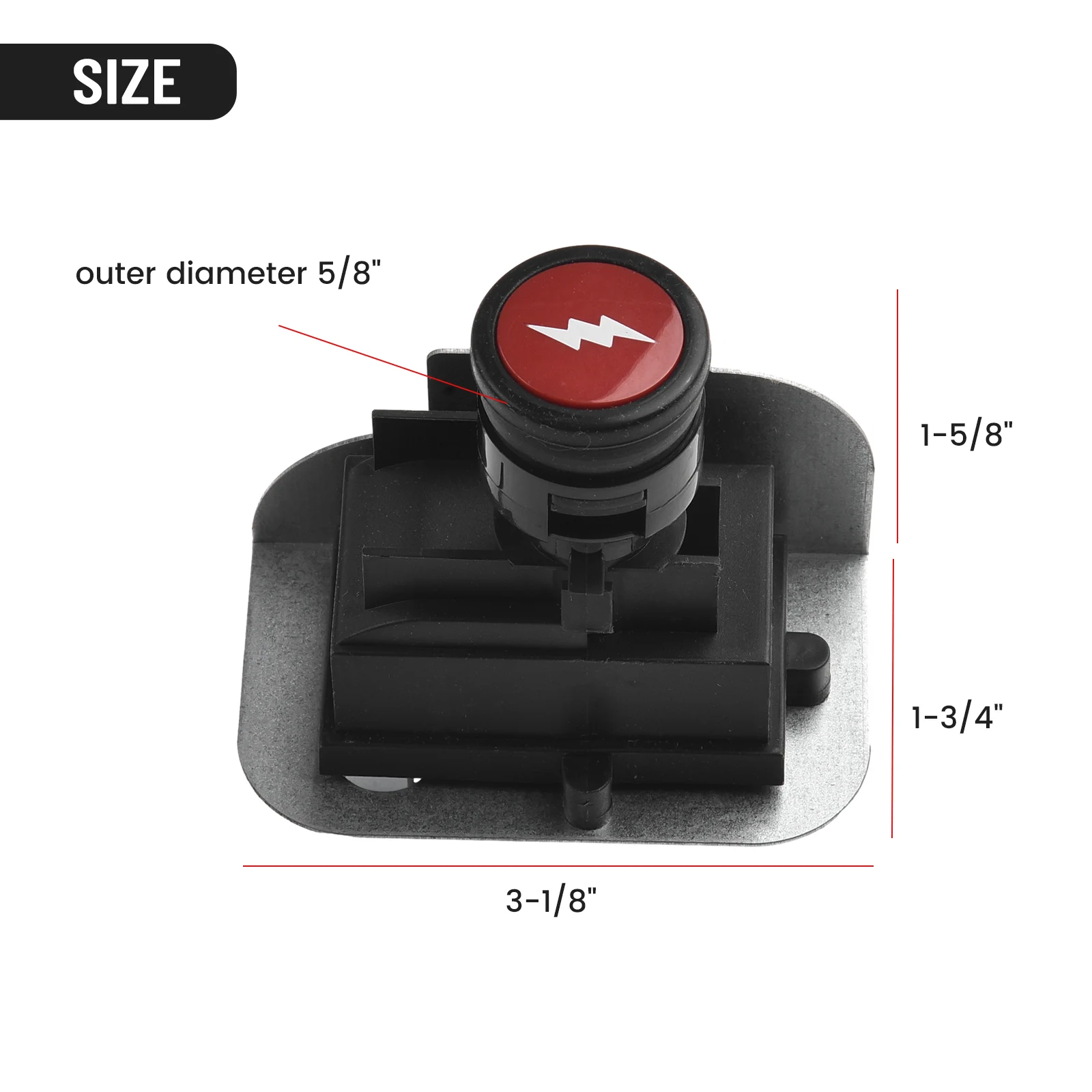 1pcs Ignition Kit Is For Use With For Weber Q 320 (2008) And 3200 (2014) Series Gas Grills Gardening Tools Parts